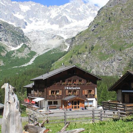 Hotel Edelweiss La Fouly Exterior foto