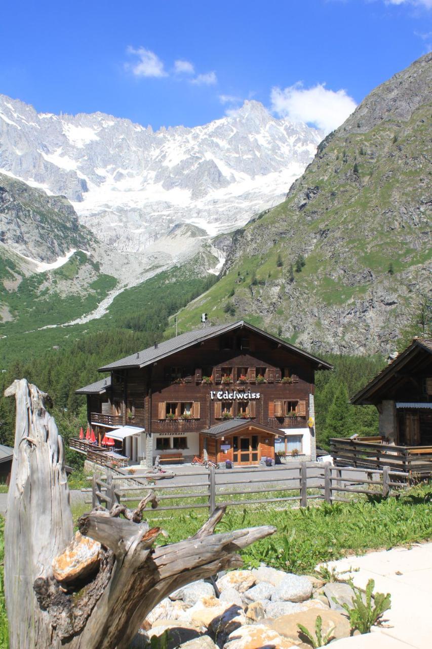Hotel Edelweiss La Fouly Exterior foto
